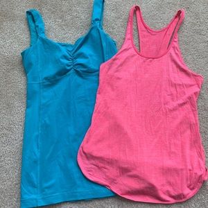 Set of two Lululemon Athletic Tanks - Size 6